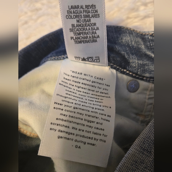 Good American Jeans Women's Color Blue Size O/25 - Picture 9 of 11